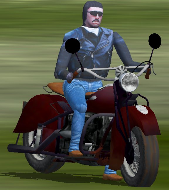 FS2004 1941 Indian 4 Motorcycle